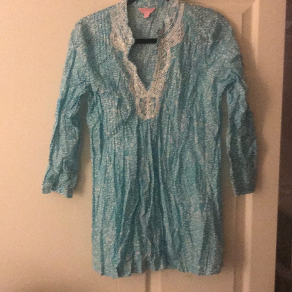 Lily Pulitzer child’s bathing suit coverup